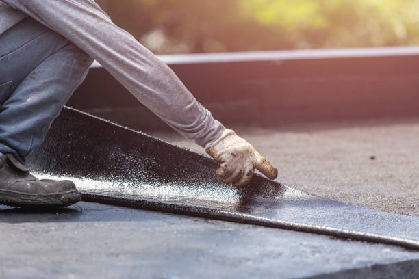 Professional Emergency Waterproofing technician working in McClure, OH